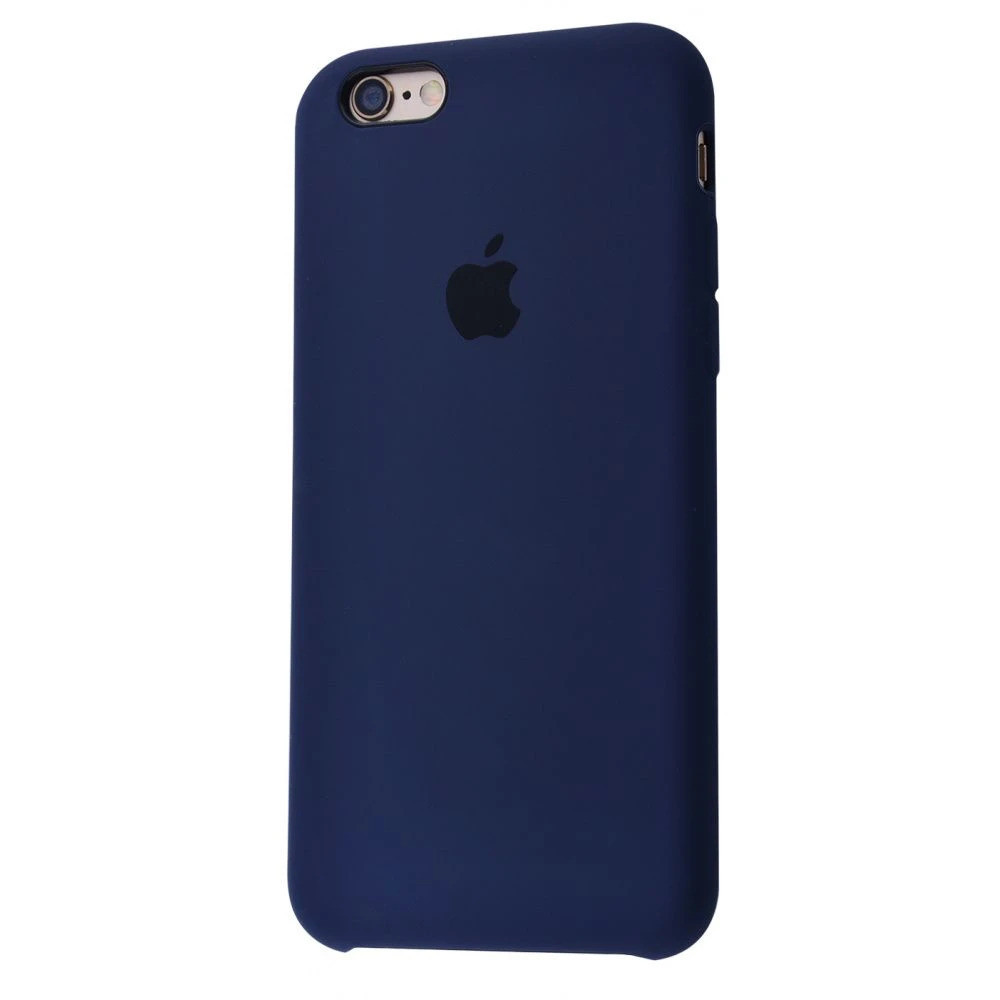 Чохол Silicone case для IPhone 6/6s Dark blue темно-синій
