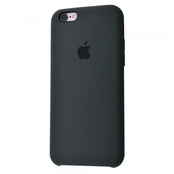 Чохол Silicone case для IPhone 6 Plus/6s Plus Dark grey темно-сірий