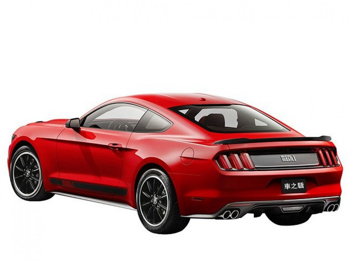 Спойлер багажника Ford Mustang 2015 - ABS пластик під фарбування, фото 1