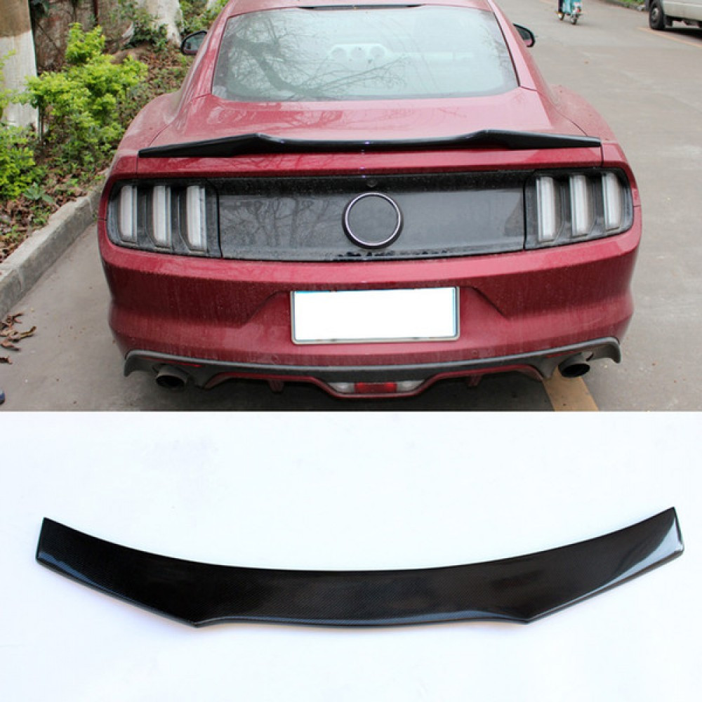 Спойлер лип багажника Ford Mustang 2015 - АБС пластик під фарбування