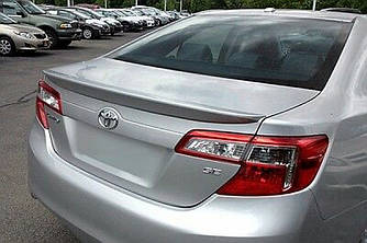 Спойлер лип багажника Toyota Camry USA 50 2012-2014 ABS пластик під фарбування