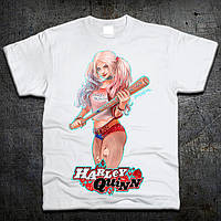 Футболка Fruit of the Loom Харли Квинн ДС Harley Quinn DC Comics Белый XXL (7192148)