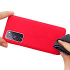 Чехол Silicone Case для Samsung S20 FE (G780) Red, фото 4