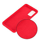 Чехол Silicone Case для Samsung S20 FE (G780) Red, фото 5