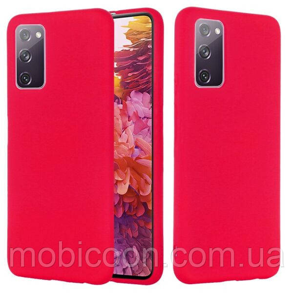Чехол Silicone Case для Samsung S20 FE (G780) Red, фото 1