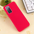 Чехол Silicone Case для Samsung S20 FE (G780) Red, фото 2