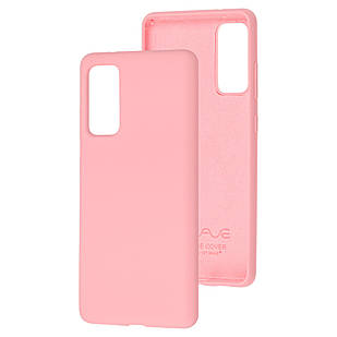 Чохол Silicone Case для Samsung S20 Lite Pink