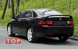 Спойлер на багажник Honda Accord CL-7 2003-2007 Modulo зі стоп сигналом, ABS пластик під фарбування