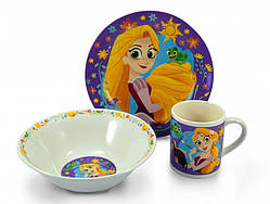 Дитячий набір посуду "Рапунцель"
