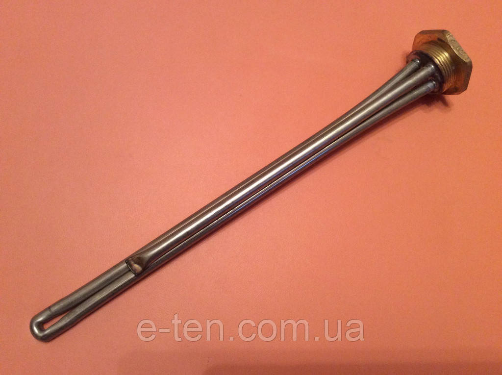 Тен нержавійка до чавунної батареї 2500W, на різьбі 1¼" (дюйм із чвертю) Тенко,Україна, фото 1