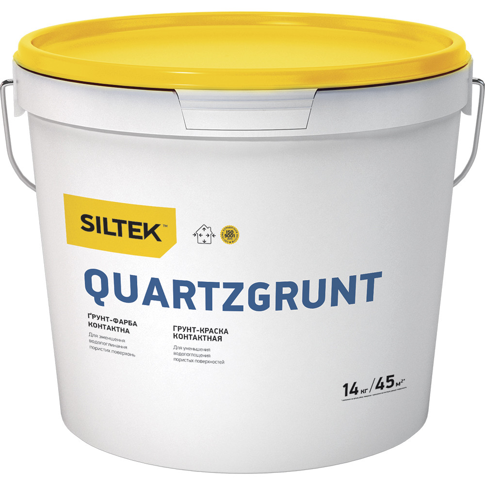 Ґрунт-фарба контатктна SILTEK QUARTZGRUNT, 10л