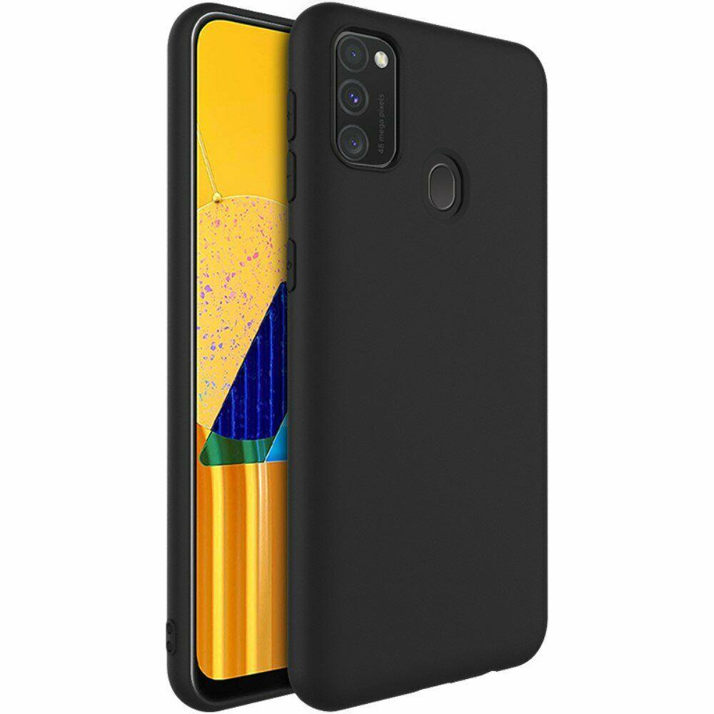 Чохол для Samsung Galaxy M21 (M215) силіконовий бампер чорний