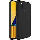 Чохол для Samsung Galaxy M31 (M315) силіконовий бампер чорний, фото 3