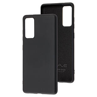 Чохол Silicone Case для Samsung S20 Lite Black