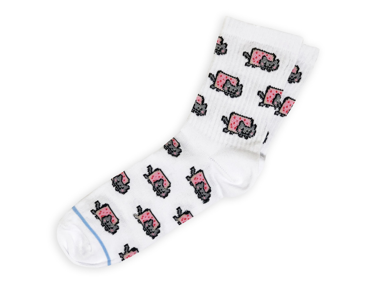 Шкарпетки LOMM Райдужний кіт, One size (37-43)
