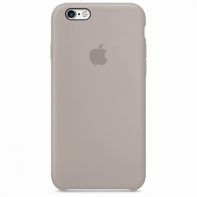 Чохол Silicone case для IPhone 5/5s (047) Pebble сірий