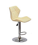 Барний стілець Торіно молочний оксамит TORINO BAR CH - BASE, фото 3