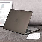 Чохол для MacBook матовий SoftCover з гнучкого полікарбонату без вирізу під яблуко Pro 16 A2141, фото 6