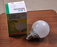 Светодиодная лампа Е27 9W форма шар