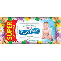 Влажные салфетки SuperFresh 120 шт.