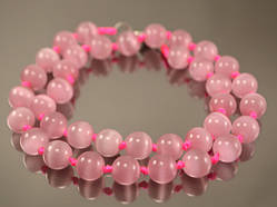 Котяче око 9 мм, рожевий низок