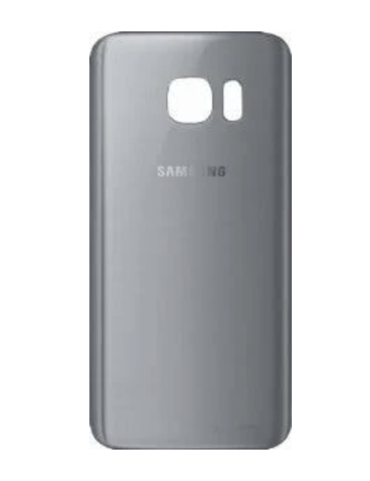 Задня кришка для Samsung G930F Galaxy S7, срібляста, оригінал, фото 1