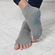 Шкарпетки для йоги з відкритими пальцями GAIAM, 36-38р, BALLET, фото 4