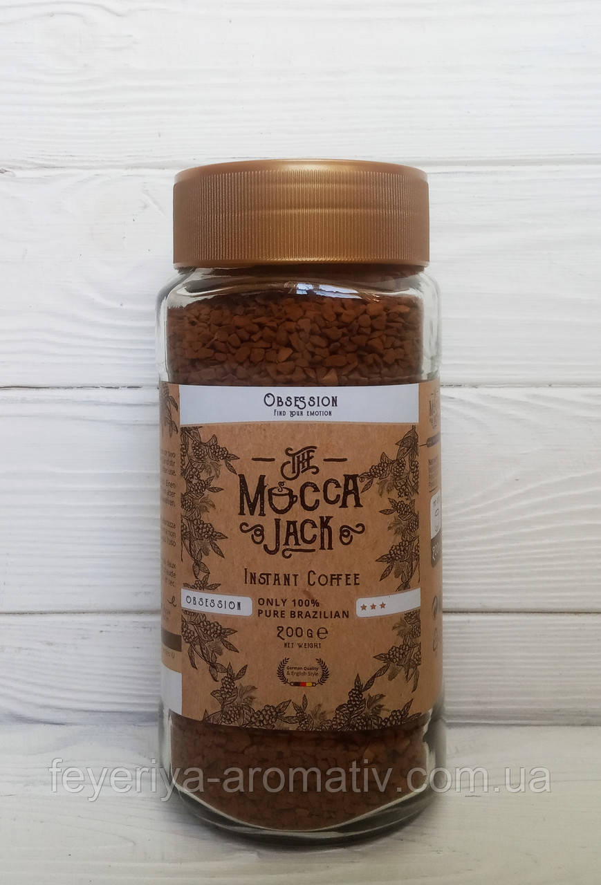 Кава розчинна The Mocca Jack Obsession 200 гр (Німеччина)