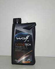 Олива трансмісійна WOLF EXTENDTECH 75W-80 GL-5