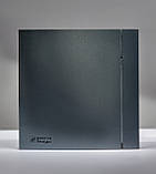 Витяжний вентилятор для ванної Soler & Palau SILENT 100 CZ GREY DESIGN 4C темно-сірий, фото 2