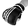 Снарядні рукавички чорні з білим PowerPlay 3025 розмір XL, фото 8