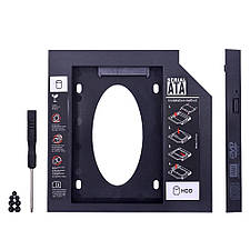 Кишені Optibay для жорсткого диска 2,5" HDD, SSD замість DVD-ROM боксу
