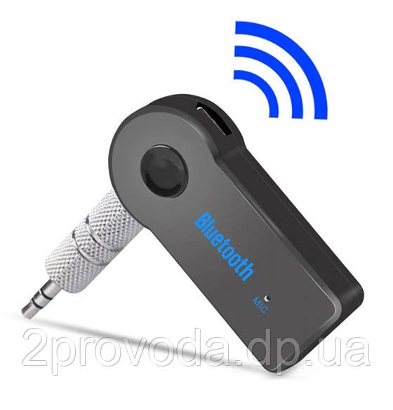 Автомобільний Bluetooth через AUX адаптер аудиоприемник A2DP, фото 1