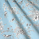 Римська штора тканина з тефлоновим просоченням Туреччина візерунок бежевого червоного і блакитного кольору 071294v1 з доставкою, фото 2