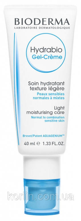 Bioderma Hydrabio Gel Creme Гель - Крем Для Лица Биодерма Гидрабио ФРАНЦИЯ