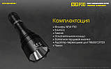 Тактичний ручний ліхтар NITECORE P30 NEW 1000LM+RSW3 виносна кнопка+usb NL2150R 21700*5000mAh, КОМПЛЕКТ, фото 3