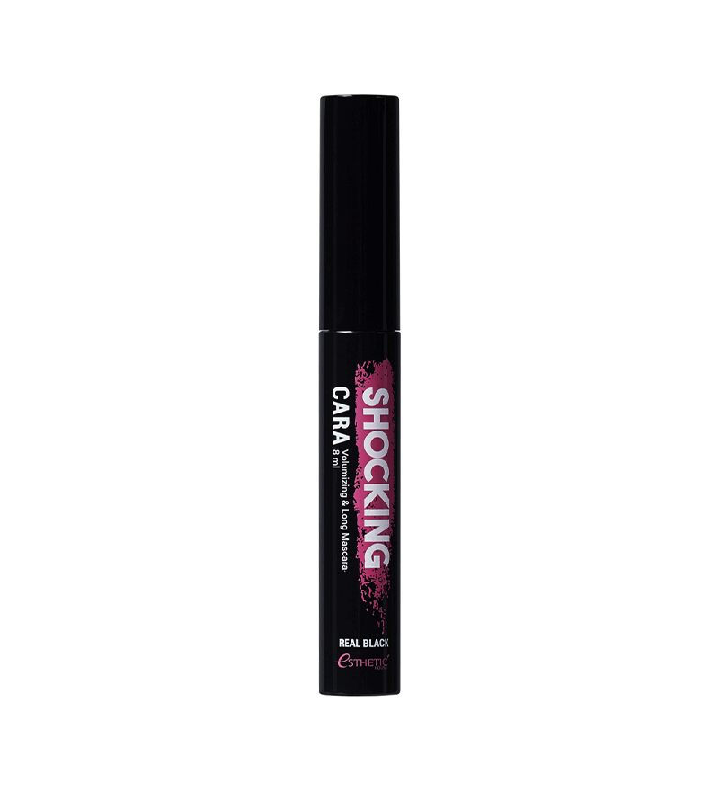 Туш для вій ЧОРНА Shocking Cara Volumizing'n'Long Mascara (Real Black) 8 мл