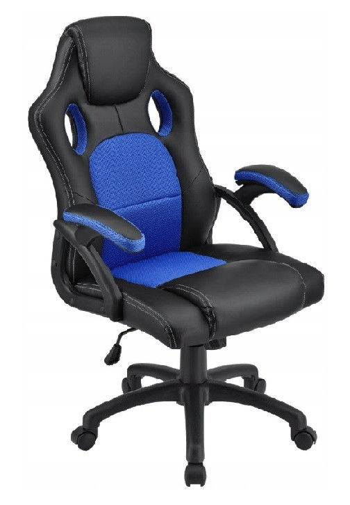 Кресло компьютерное игровое Home Fest Oskar синее, фото 1