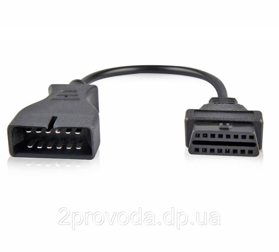 Перехідник з GM 12 на OBD2 (Daewoo Lanos Sens ВАЗ)