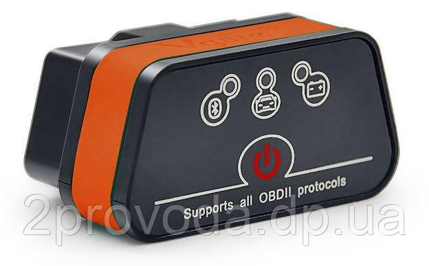 Автосканер Vgate iCar2 OBD 2 ELM327 OBD2 Bluetooth 3.0 - фото 1 - id-p1114345500