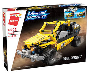 Конструктор Qman Позашляховик Багі Savage Hercules Model Power 285 деталей 6002, фото 3