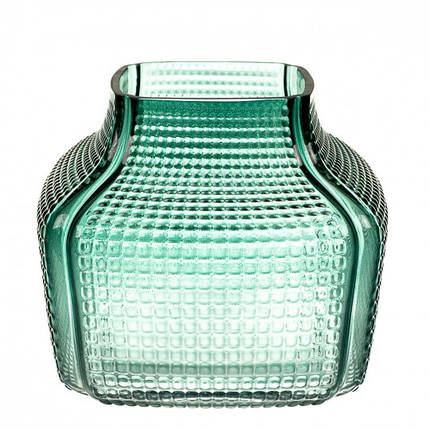 Стеклянная ваза "Утренний бриз" 16 см (8426-025), фото 2