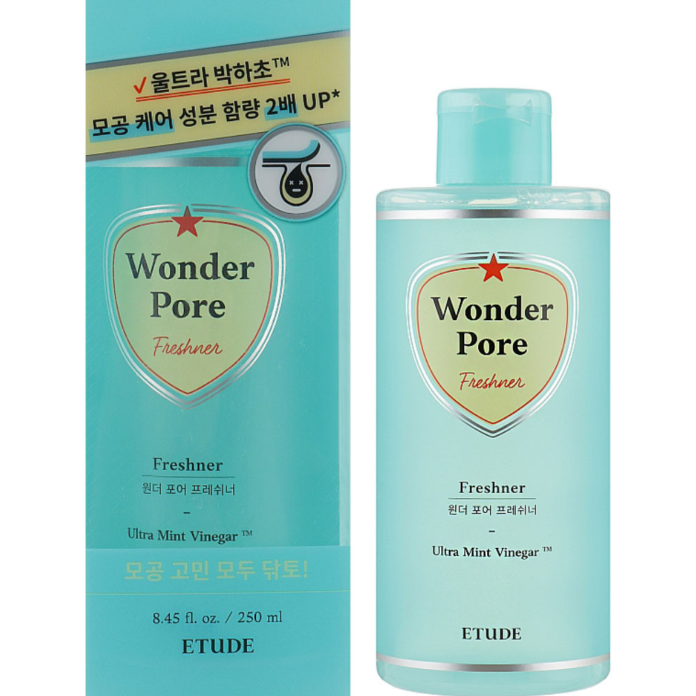 Тонер для очищення і звуження пор Etude House Wonder Pore Freshner 250 мл (8806179423228), фото 1