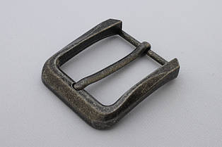 Пряжка ремінна, колір - старе срібло, ширина - 40 мм, артикул СК 5097