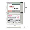 Адаптер PCMCIA - USB 2.0 (2 port) хаб (тонка) розширювач додаткових портів, фото 6