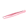 Пінцет для брів точковий STALEKS BEAUTY & CARE 11 TYPE 5, TBC-11-5, рожевий, фото 4