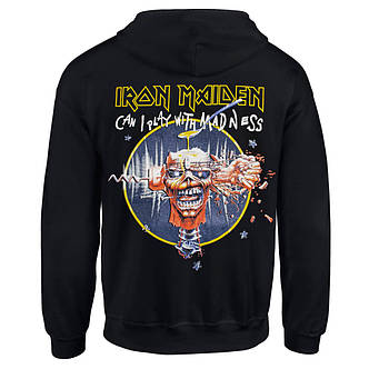 Толстовка на змійці IRON MAIDEN Can I Play With Madness, фото 4