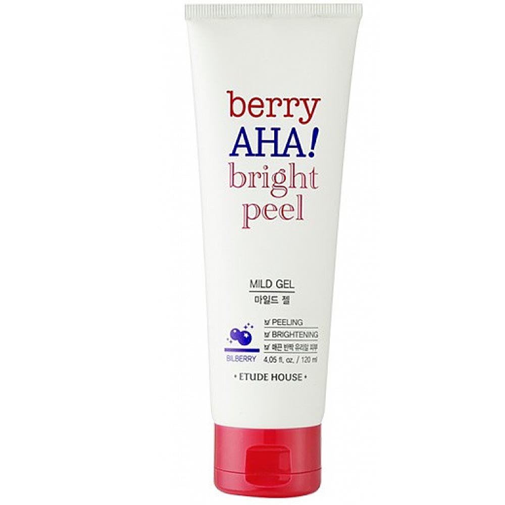 М'який пілінг-гель для обличчя з фруктовими кислотами Etude House Berry AHA Bright Peel Mild Gel 120 мл