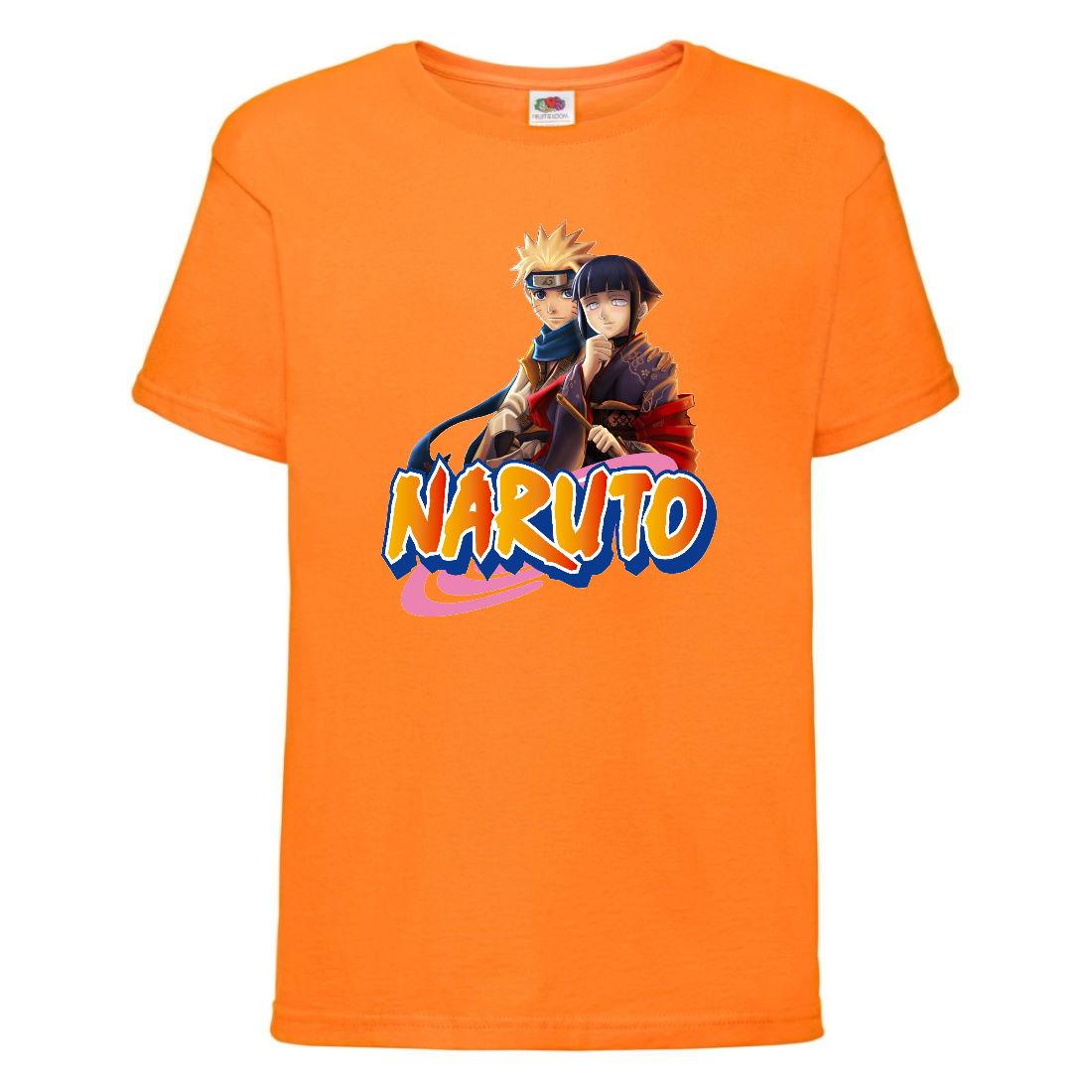 Футболка Naruto (Naruto - 0043) помаранчева 104-116-128-140-152-164 розмір