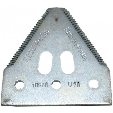 Сегмент жатки (мелкая насечка) (10966.03/Z47493/AZ40032/16152), JD600/800 (SCM) Z93078, фото 1